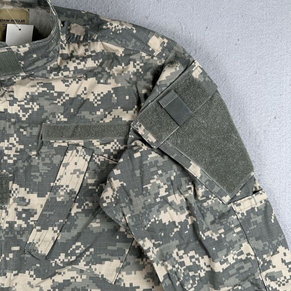 US Military ACU Army Combat Uniform Coat UCP Digital Camo Ripstop‎ Medium Reg - Picture 5 of 16